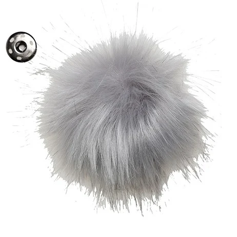 Go Handmade Pompon m. trykknap, 10 cm